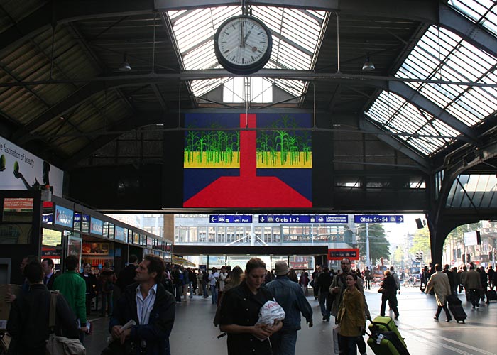 Babel, "UK - Barbados", Zurich Main Station, Oct. 2006