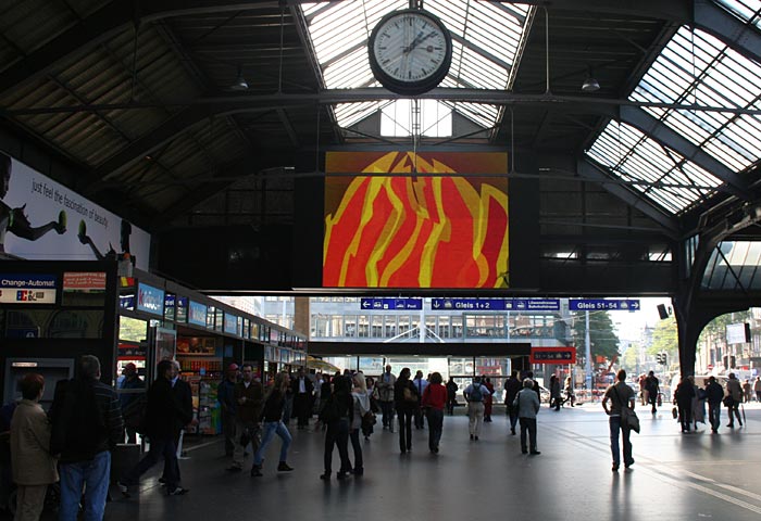 Ajdin Pajevic: "Bosnia & Herzegovina", Zurich Main Station, Oct. 2006